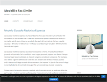 Tablet Screenshot of modelliefacsimile.com